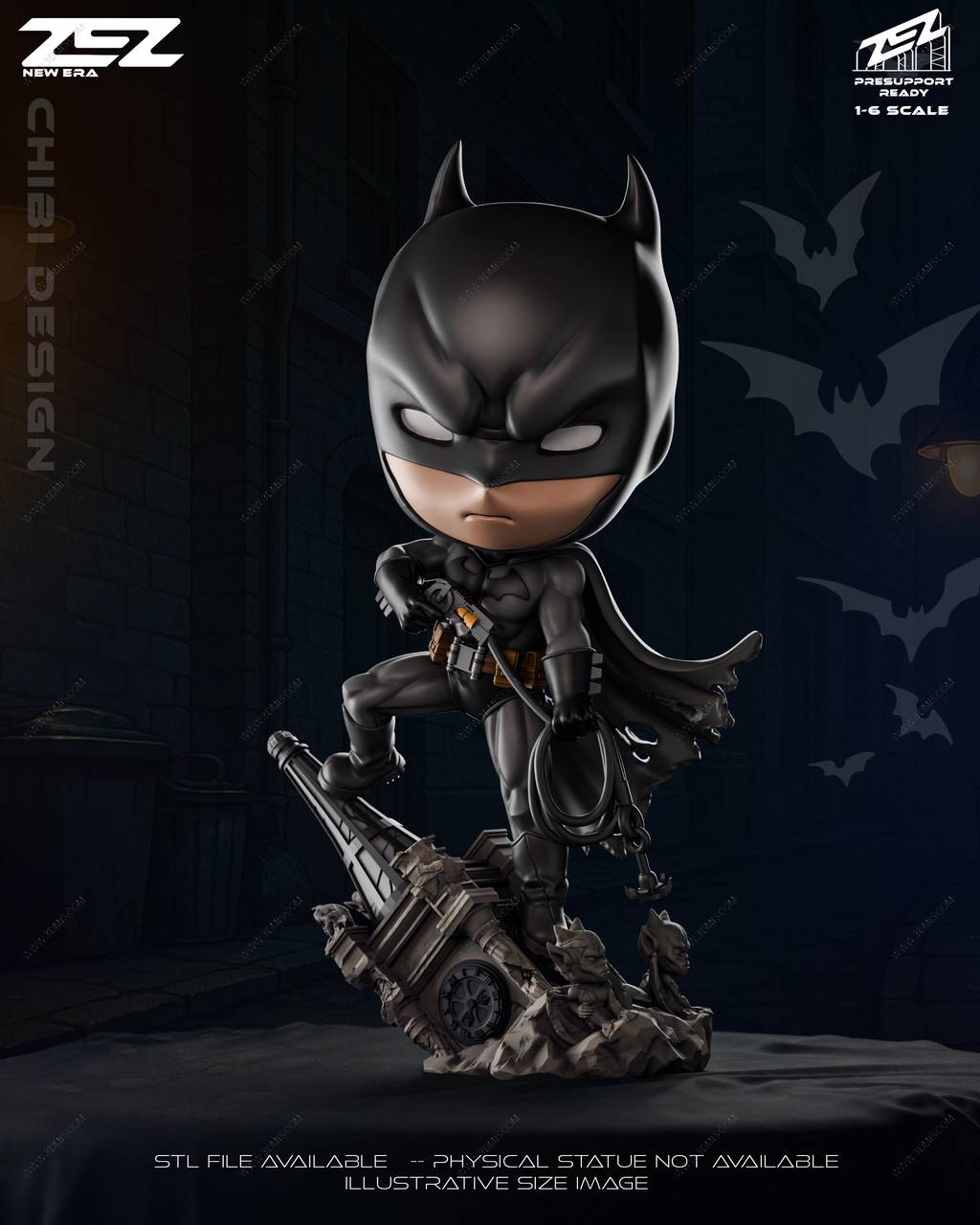 P站图纸印象馆 ZEZ STUDIOS DC漫画 蝙蝠侠 ZEZ STUDIOS DC漫画 蝙蝠侠