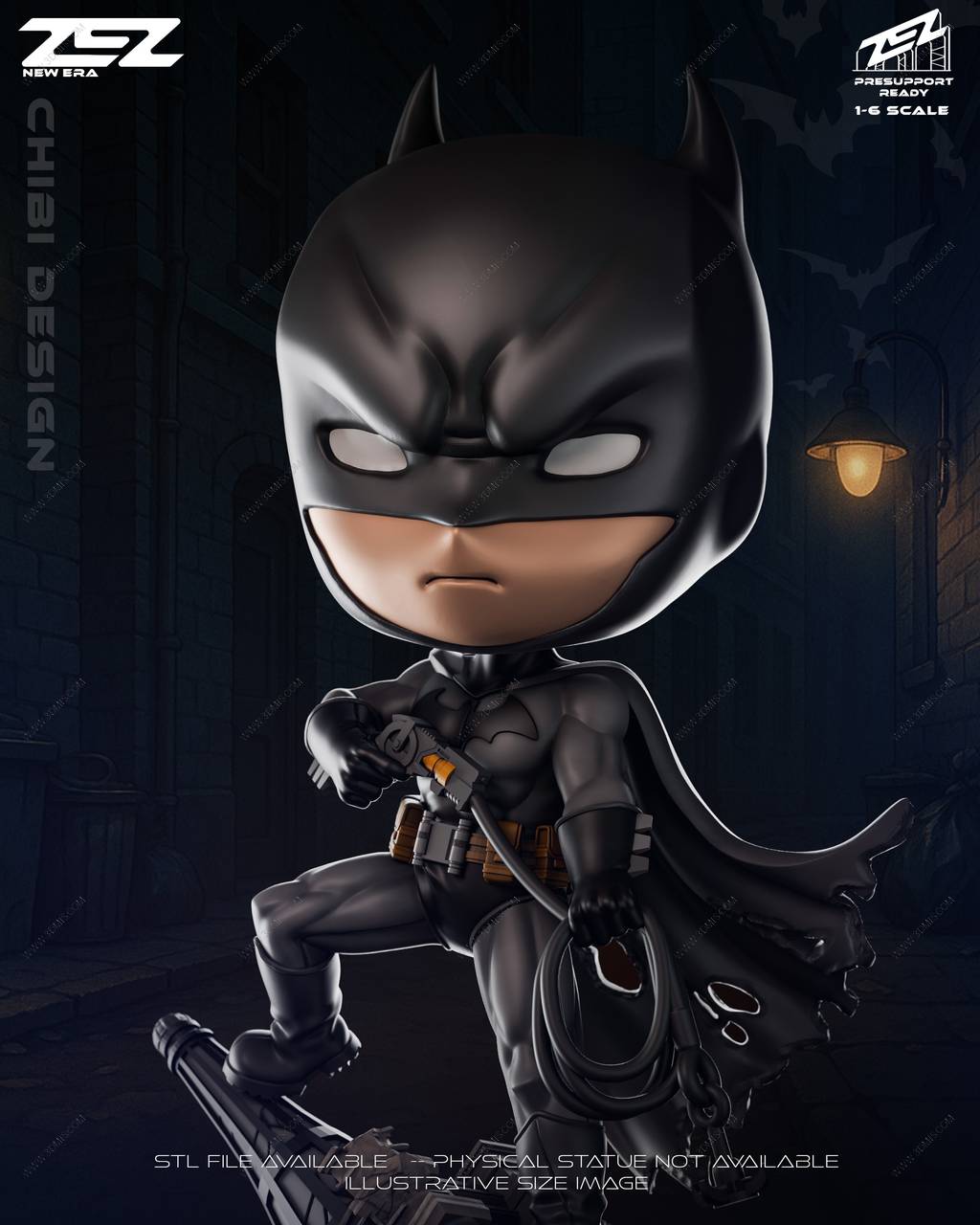 P站图纸印象馆 ZEZ STUDIOS DC漫画 蝙蝠侠 ZEZ STUDIOS DC漫画 蝙蝠侠