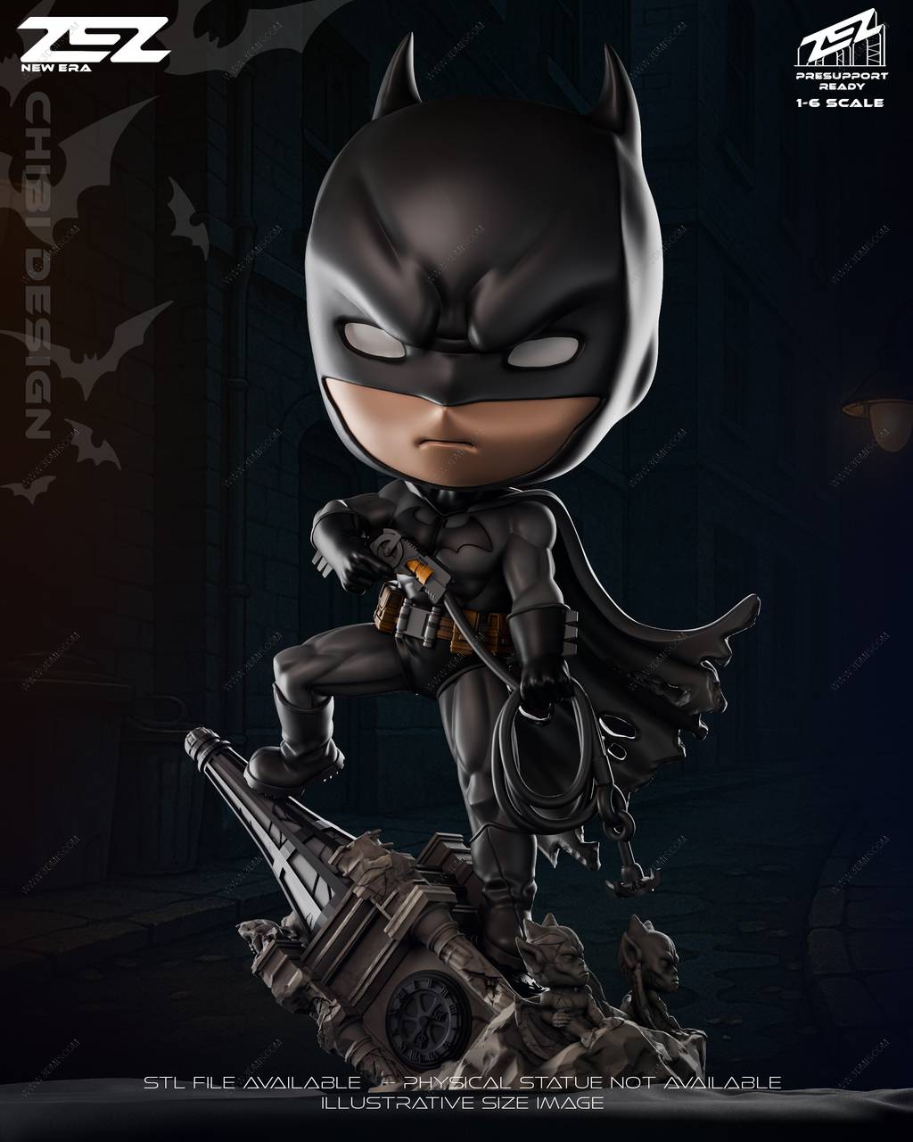 P站图纸印象馆 ZEZ STUDIOS DC漫画 蝙蝠侠 ZEZ STUDIOS DC漫画 蝙蝠侠