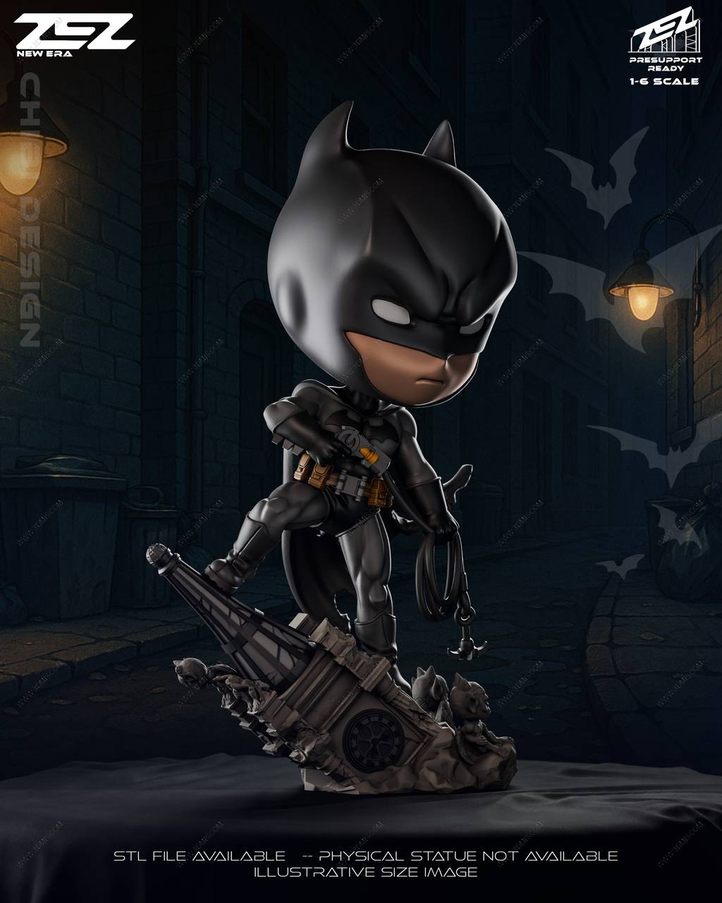 P站图纸印象馆 ZEZ STUDIOS DC漫画 蝙蝠侠 ZEZ STUDIOS DC漫画 蝙蝠侠