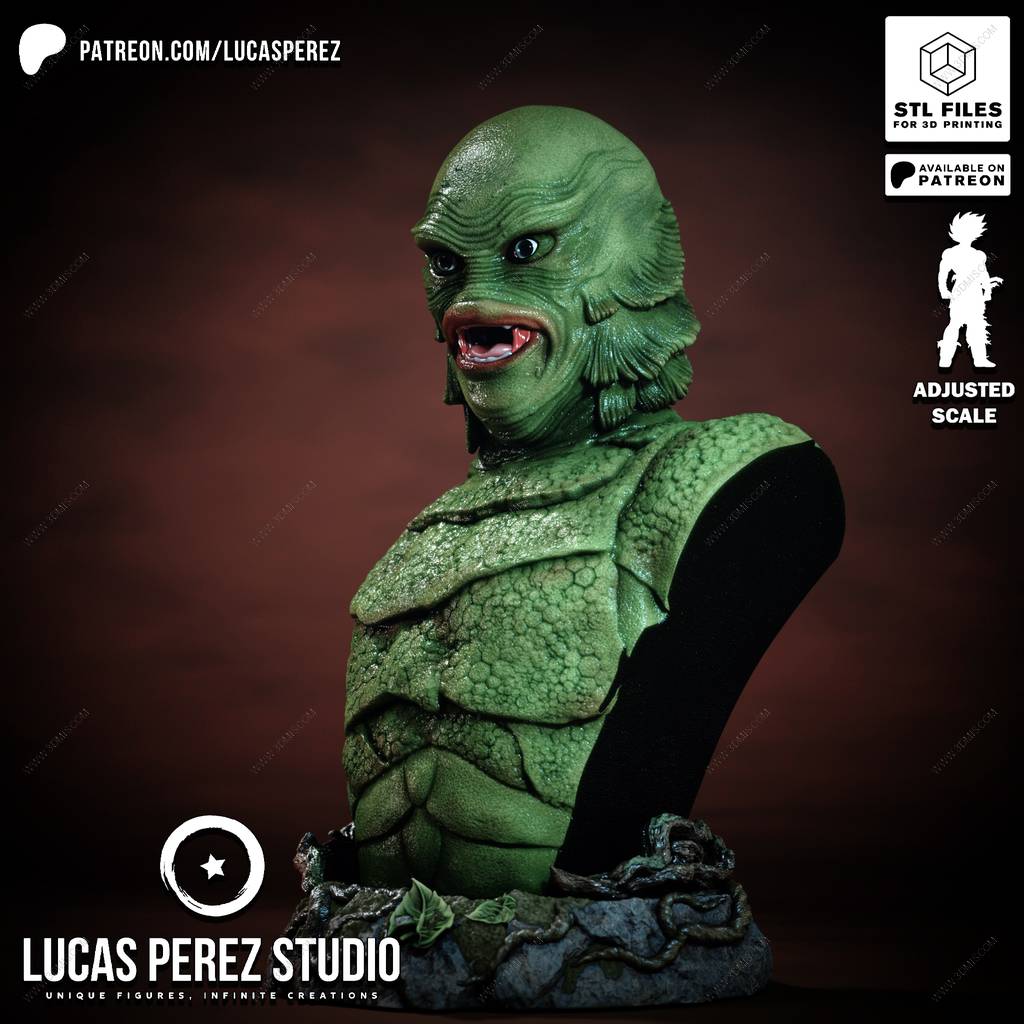 P站图纸印象馆 Lucas Perez 阿尔克莱湖水怪 Lucas Perez 阿尔克莱湖水怪