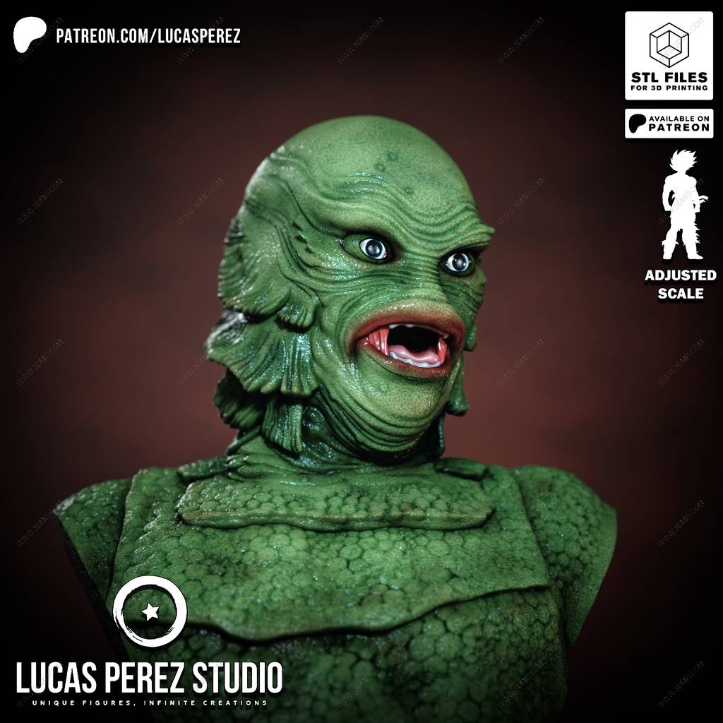 P站图纸印象馆 Lucas Perez 阿尔克莱湖水怪 Lucas Perez 阿尔克莱湖水怪