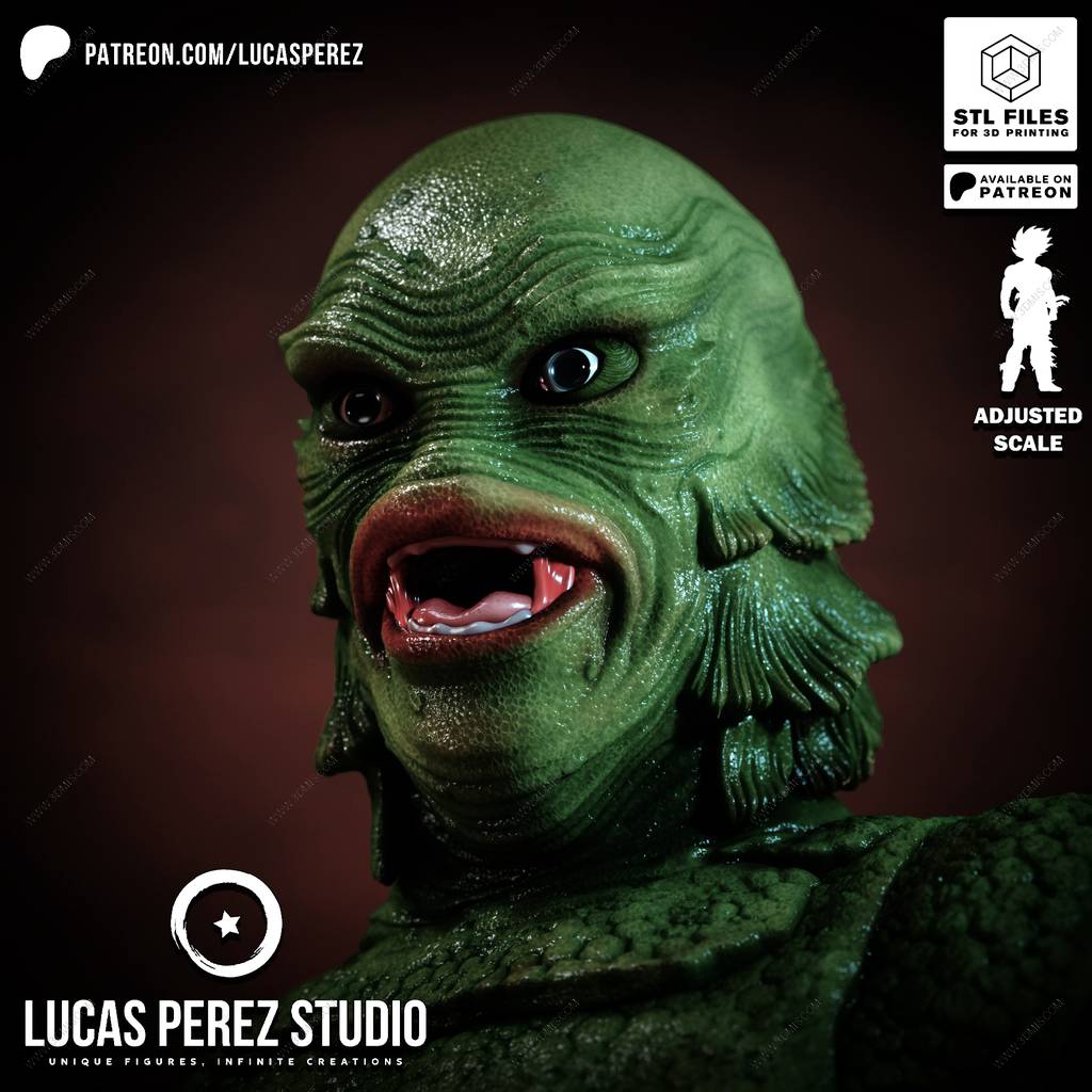 P站图纸印象馆 Lucas Perez 阿尔克莱湖水怪 Lucas Perez 阿尔克莱湖水怪