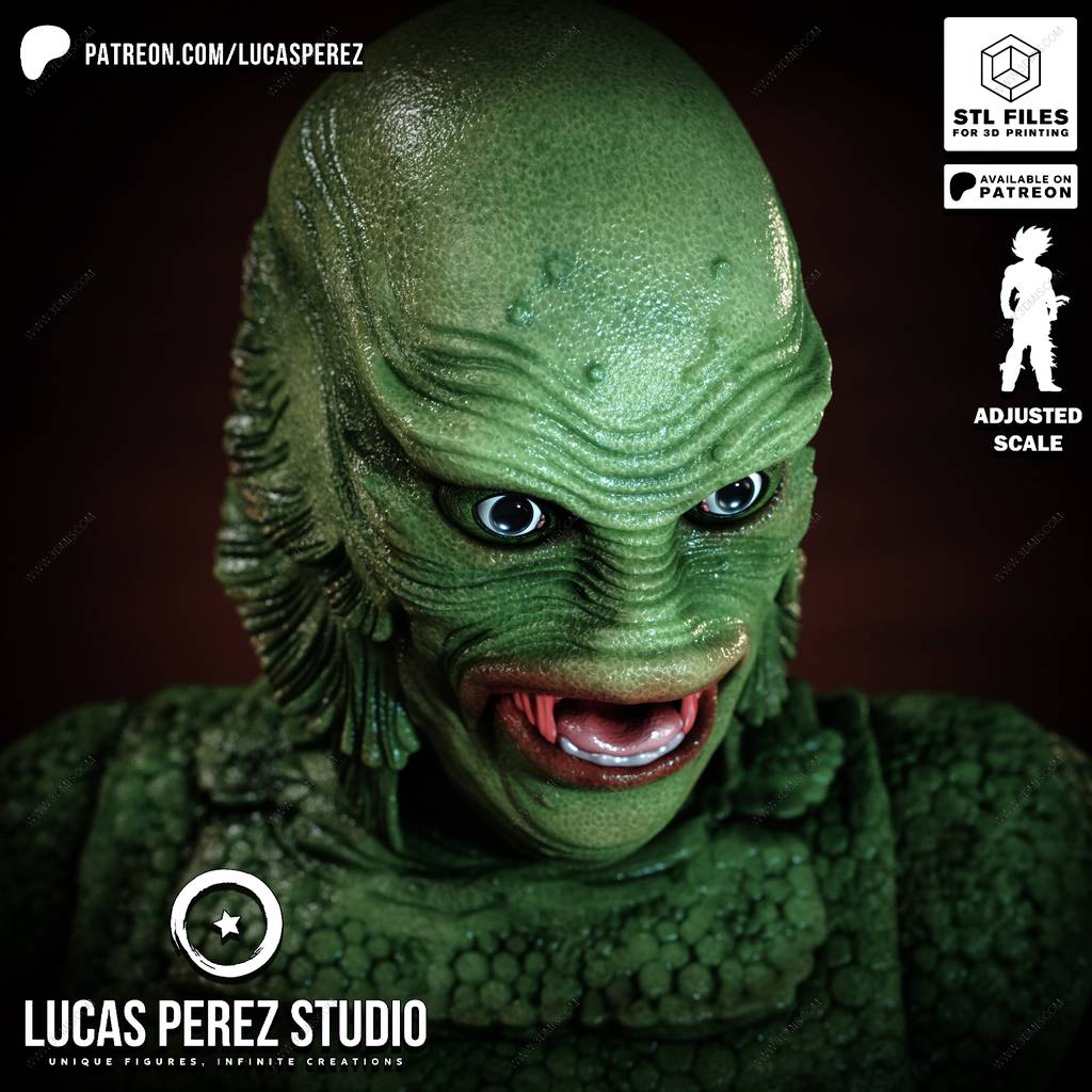 P站图纸印象馆 Lucas Perez 阿尔克莱湖水怪 Lucas Perez 阿尔克莱湖水怪