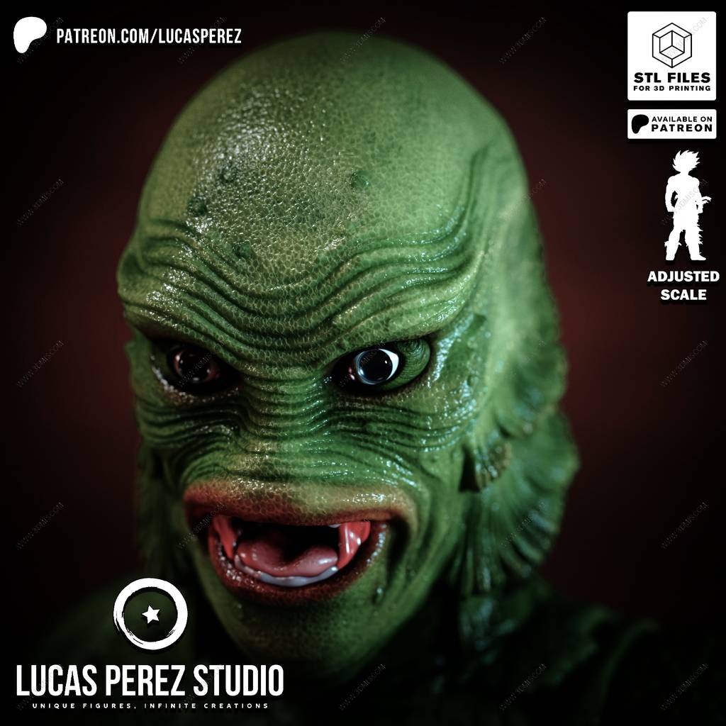 P站图纸印象馆 Lucas Perez 阿尔克莱湖水怪 Lucas Perez 阿尔克莱湖水怪