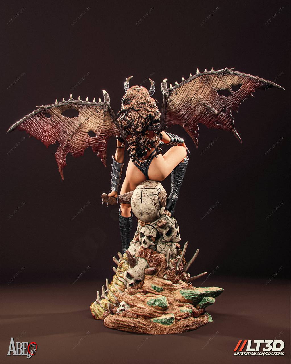 P站图纸印象馆 ABE3D 深渊女王 ABE3D 深渊女王