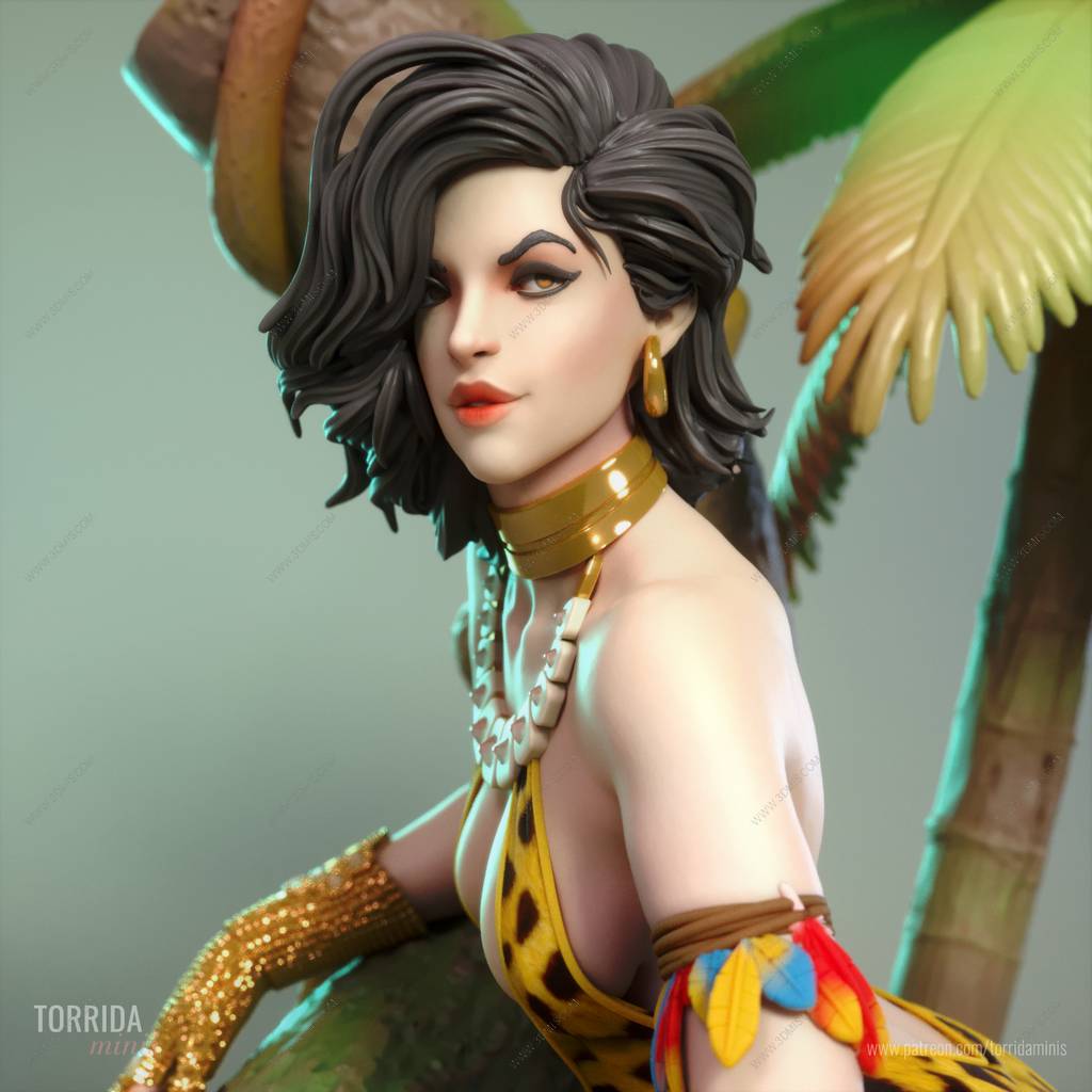 P站图纸印象馆 Torrida 丛林女王苏苏拉娜 Torrida 丛林女王苏苏拉娜