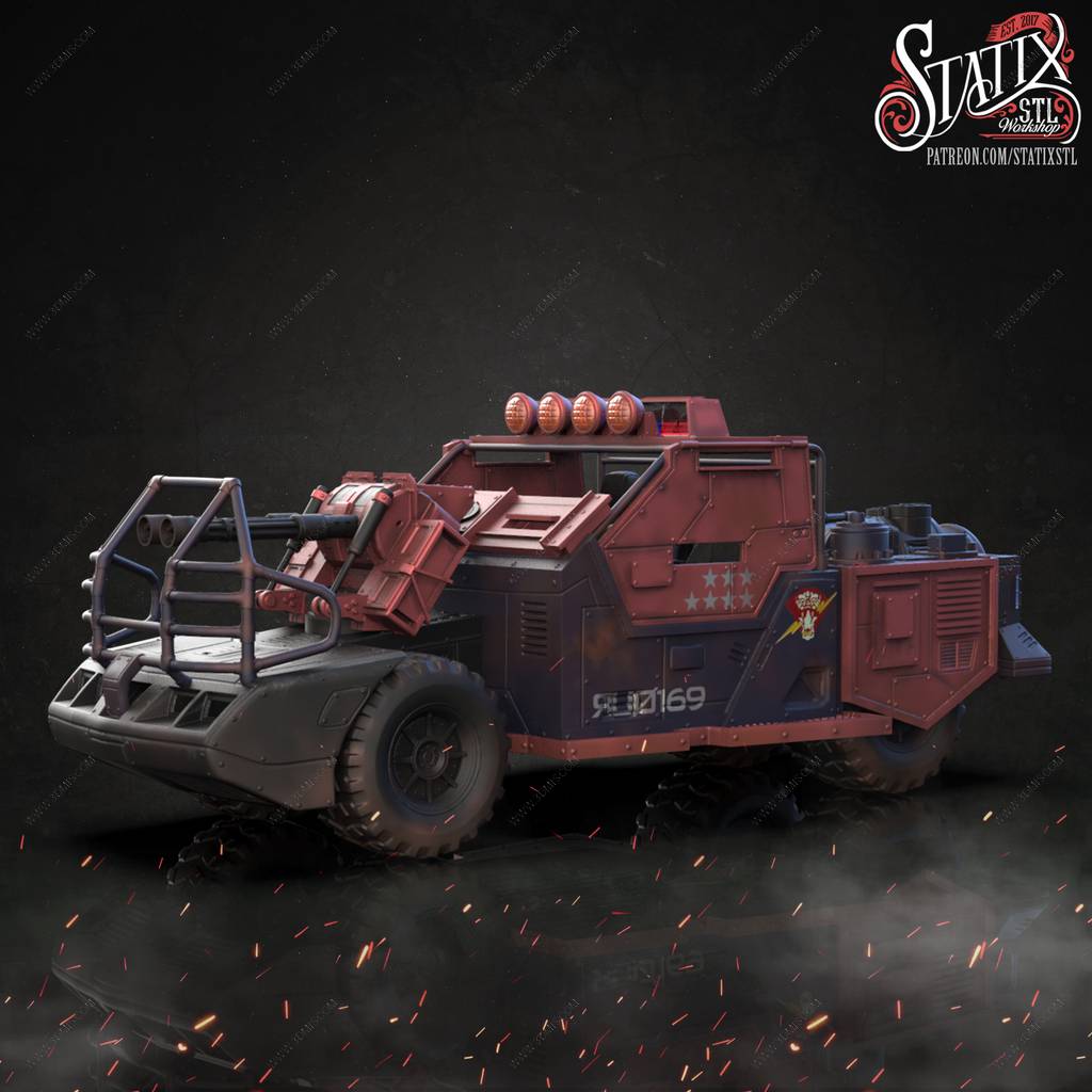 P站图纸印象馆 STATIX 特种部队 敢死队雷霆战车 STATIX 特种部队 敢死队雷霆战车