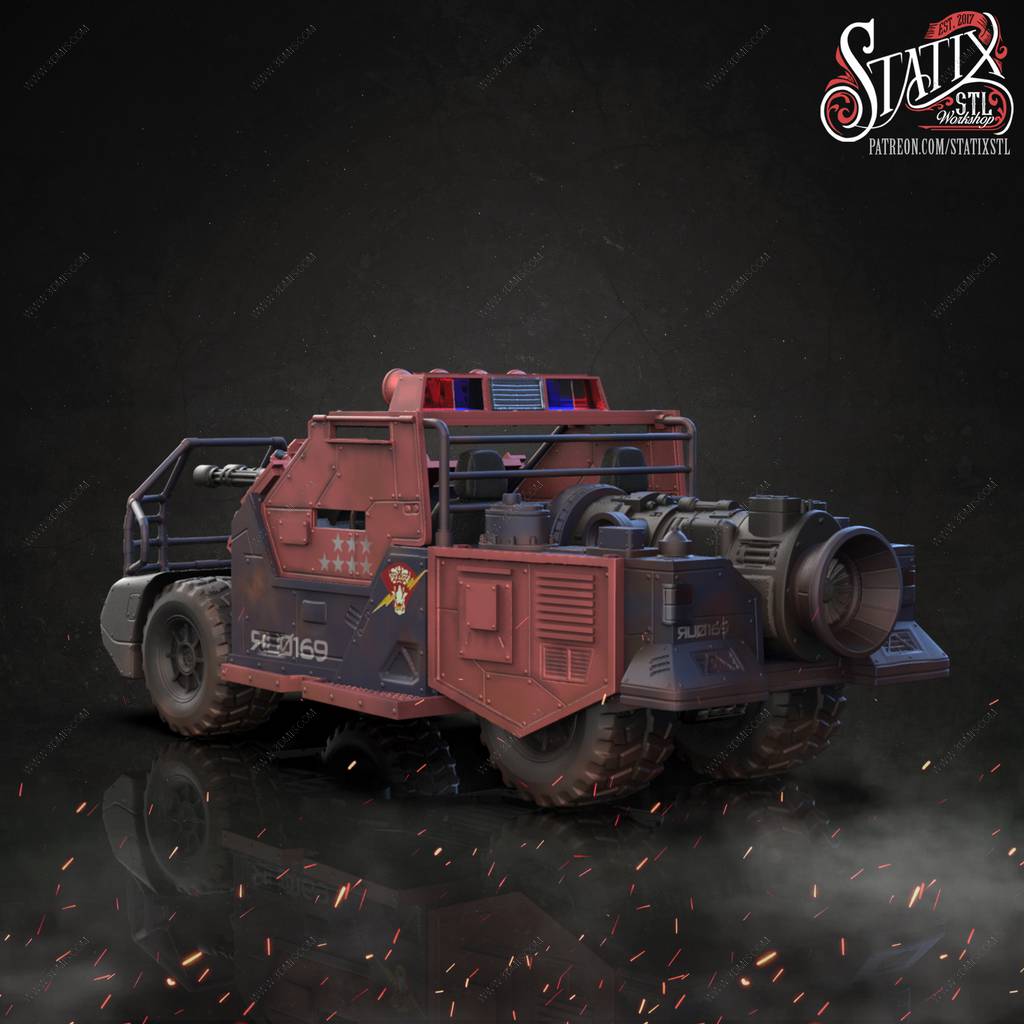 P站图纸印象馆 STATIX 特种部队 敢死队雷霆战车 STATIX 特种部队 敢死队雷霆战车