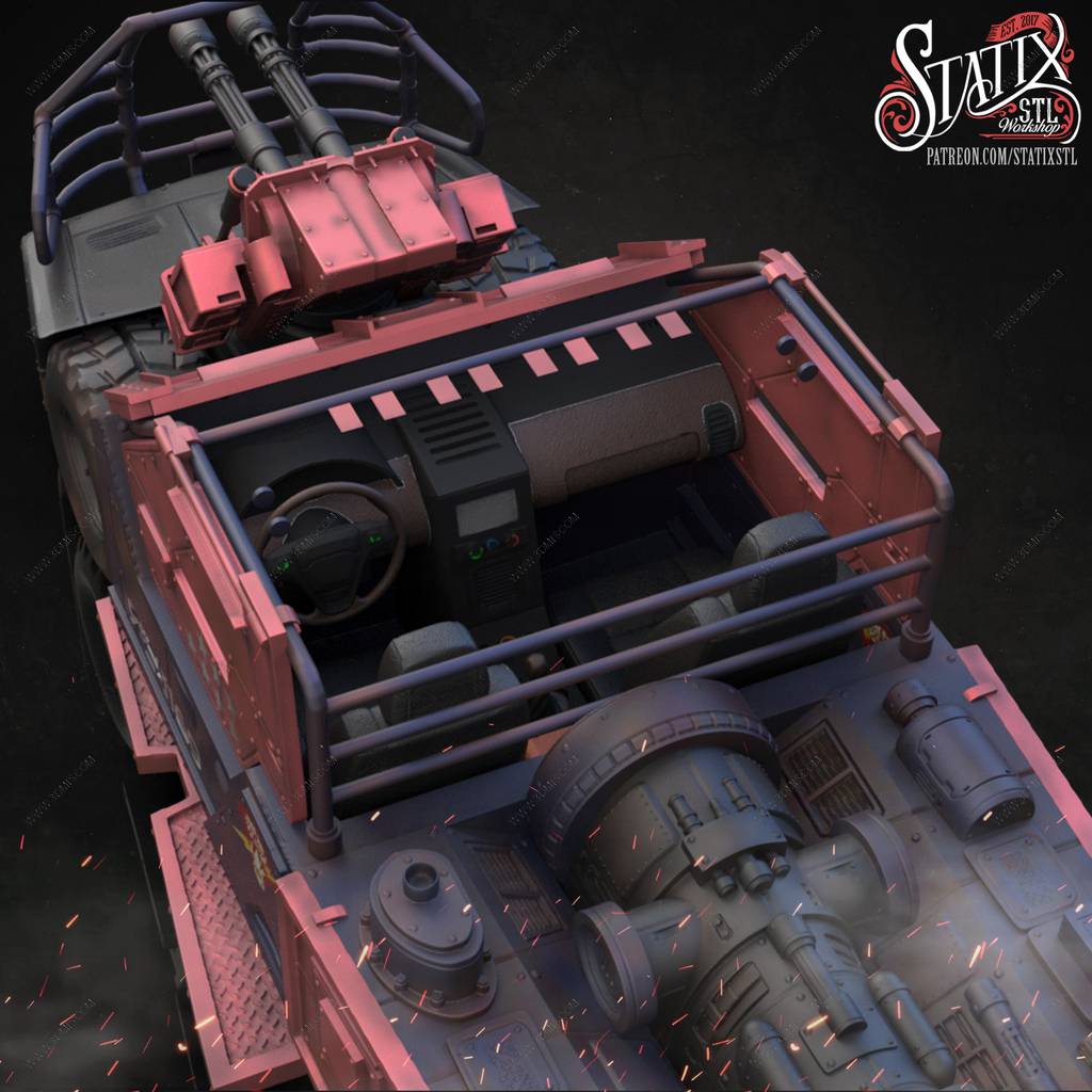 P站图纸印象馆 STATIX 特种部队 敢死队雷霆战车 STATIX 特种部队 敢死队雷霆战车