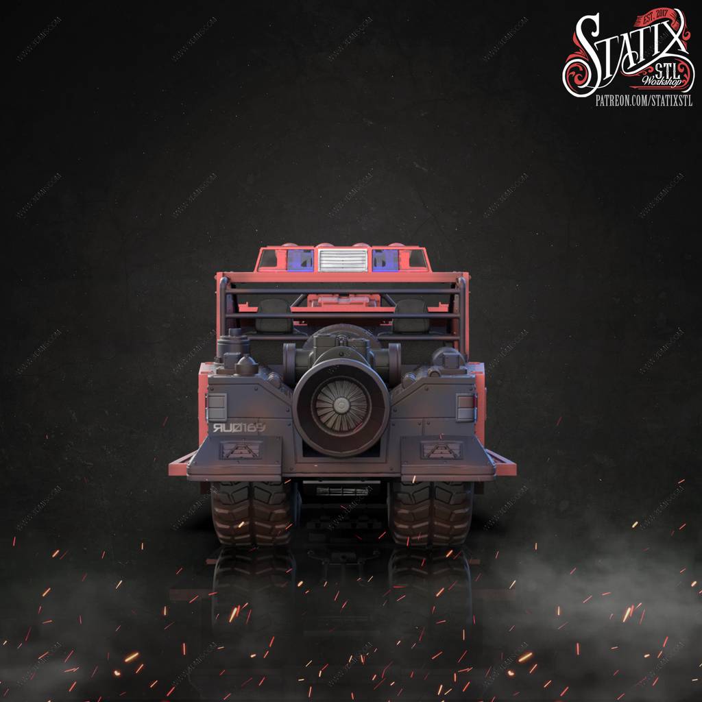 P站图纸印象馆 STATIX 特种部队 敢死队雷霆战车 STATIX 特种部队 敢死队雷霆战车