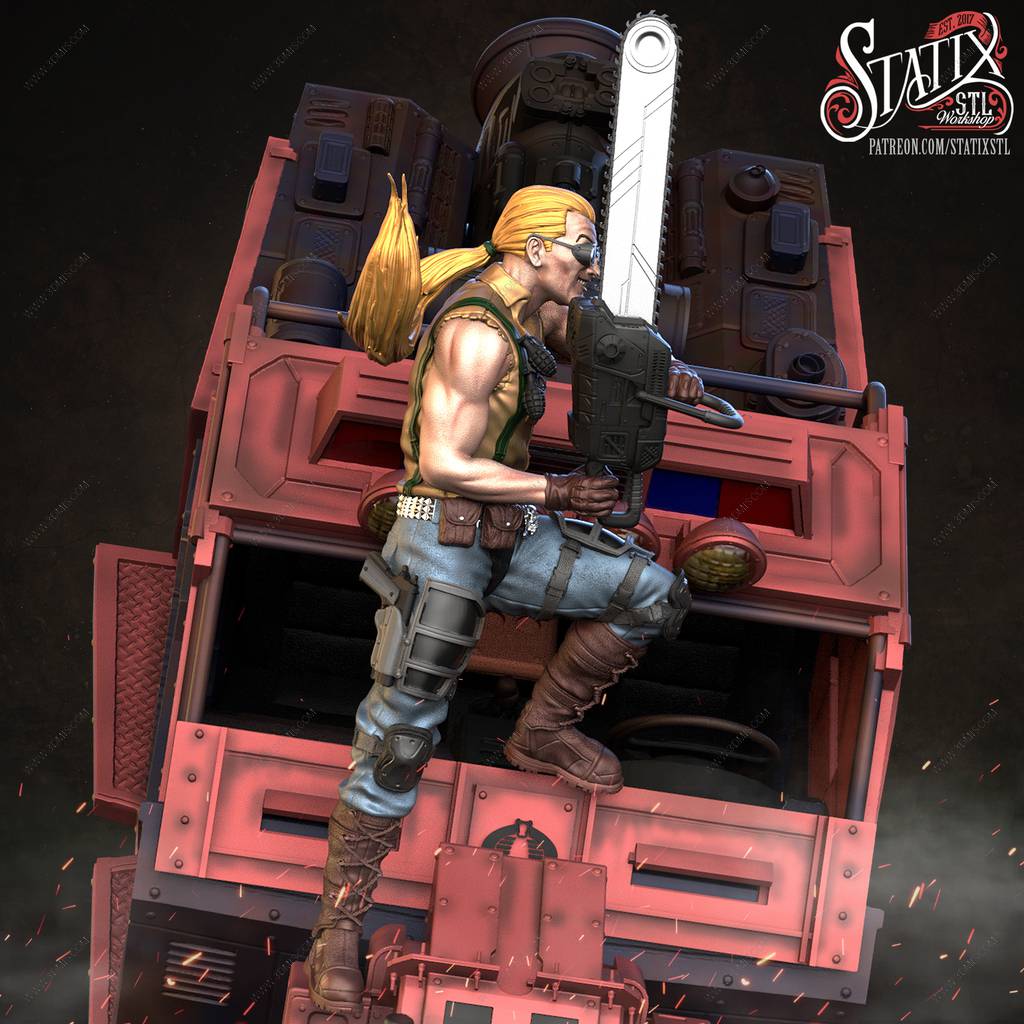 P站图纸印象馆 STATIX 特种部队 巴泽尔 STATIX 特种部队 巴泽尔