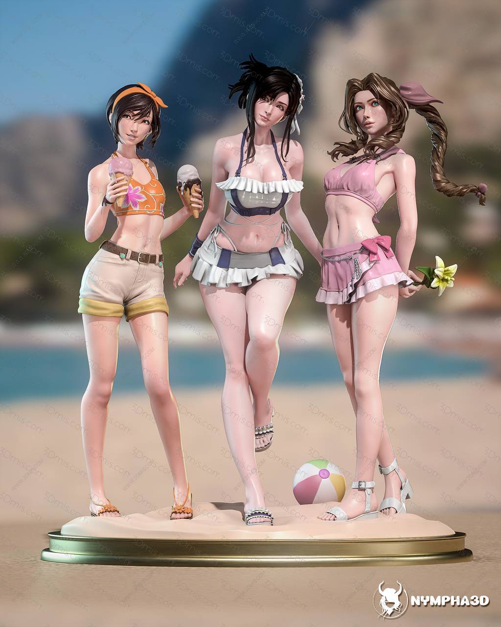 P站图纸印象馆 NYMPHA 3D 最终幻想三女神 NYMPHA 3D 最终幻想三女神