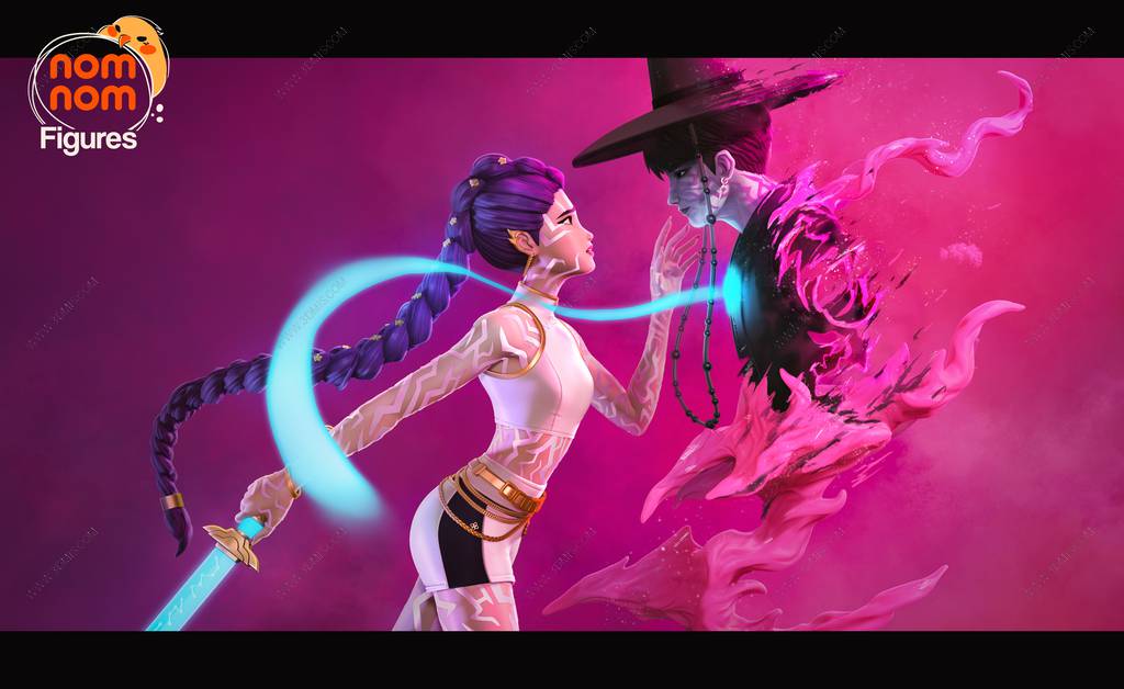 P站图纸印象馆 NomNom 猎魔女团 鲁米 NomNom 猎魔女团 鲁米