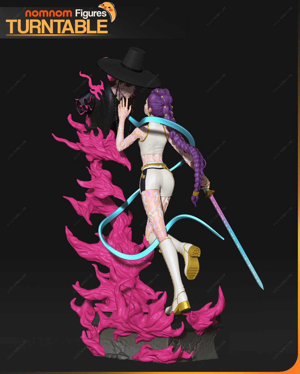 P站图纸印象馆 NomNom 猎魔女团 鲁米 NomNom 猎魔女团 鲁米