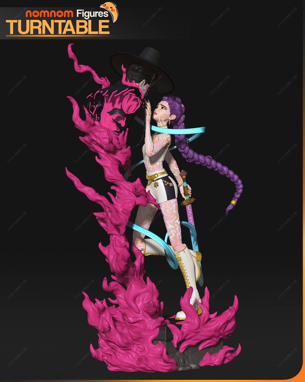 P站图纸印象馆 NomNom 猎魔女团 鲁米 NomNom 猎魔女团 鲁米