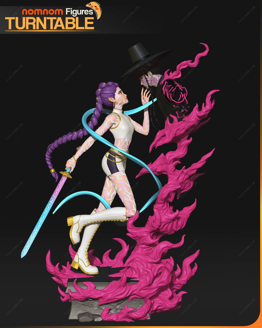 P站图纸印象馆 NomNom 猎魔女团 鲁米 NomNom 猎魔女团 鲁米