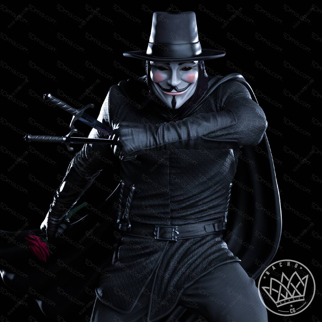 P站图纸印象馆 Nacho CG V字仇杀队 V Nacho CG V字仇杀队 V