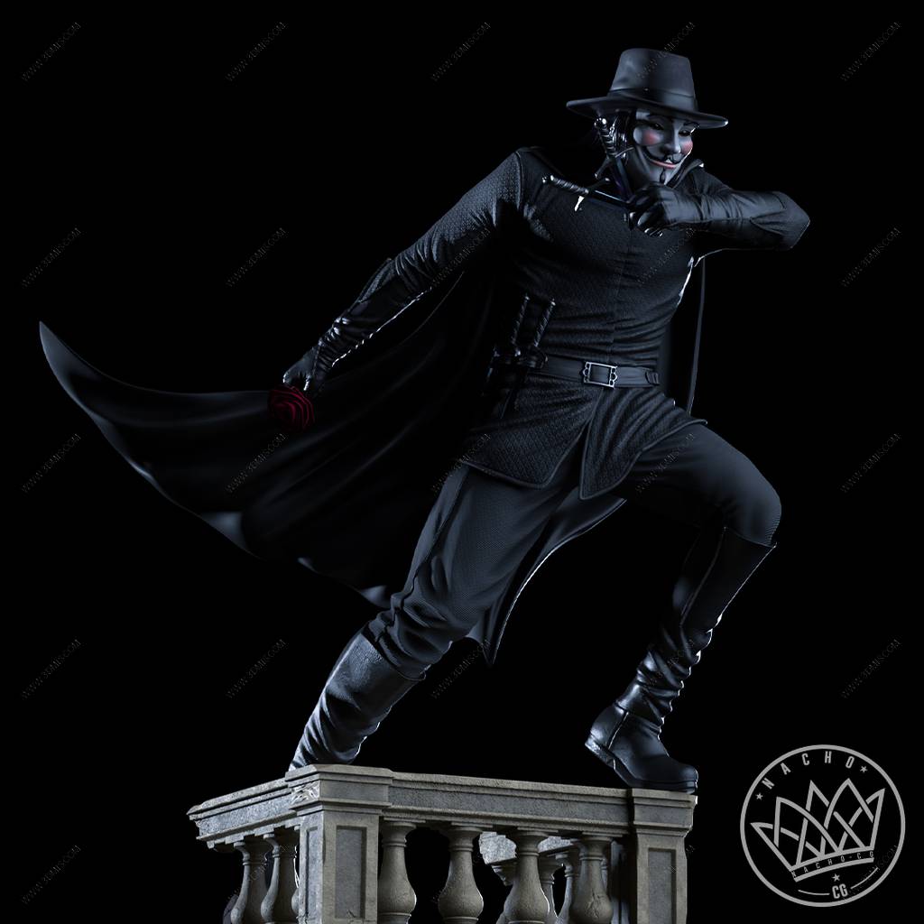 P站图纸印象馆 Nacho CG V字仇杀队 V Nacho CG V字仇杀队 V