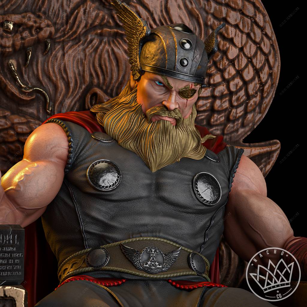 P站图纸印象馆 Nacho CG 雷神托尔 托尔 Nacho CG 雷神托尔 托尔