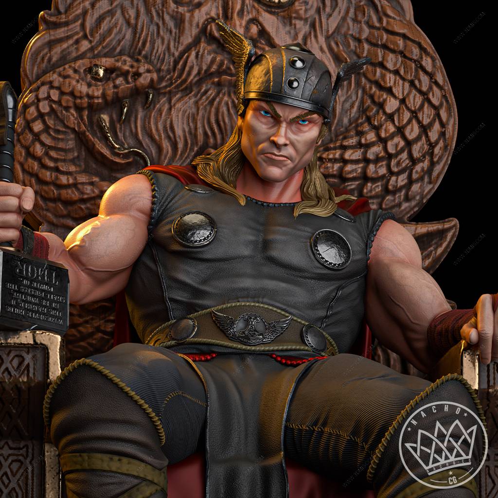 P站图纸印象馆 Nacho CG 雷神托尔 托尔 Nacho CG 雷神托尔 托尔