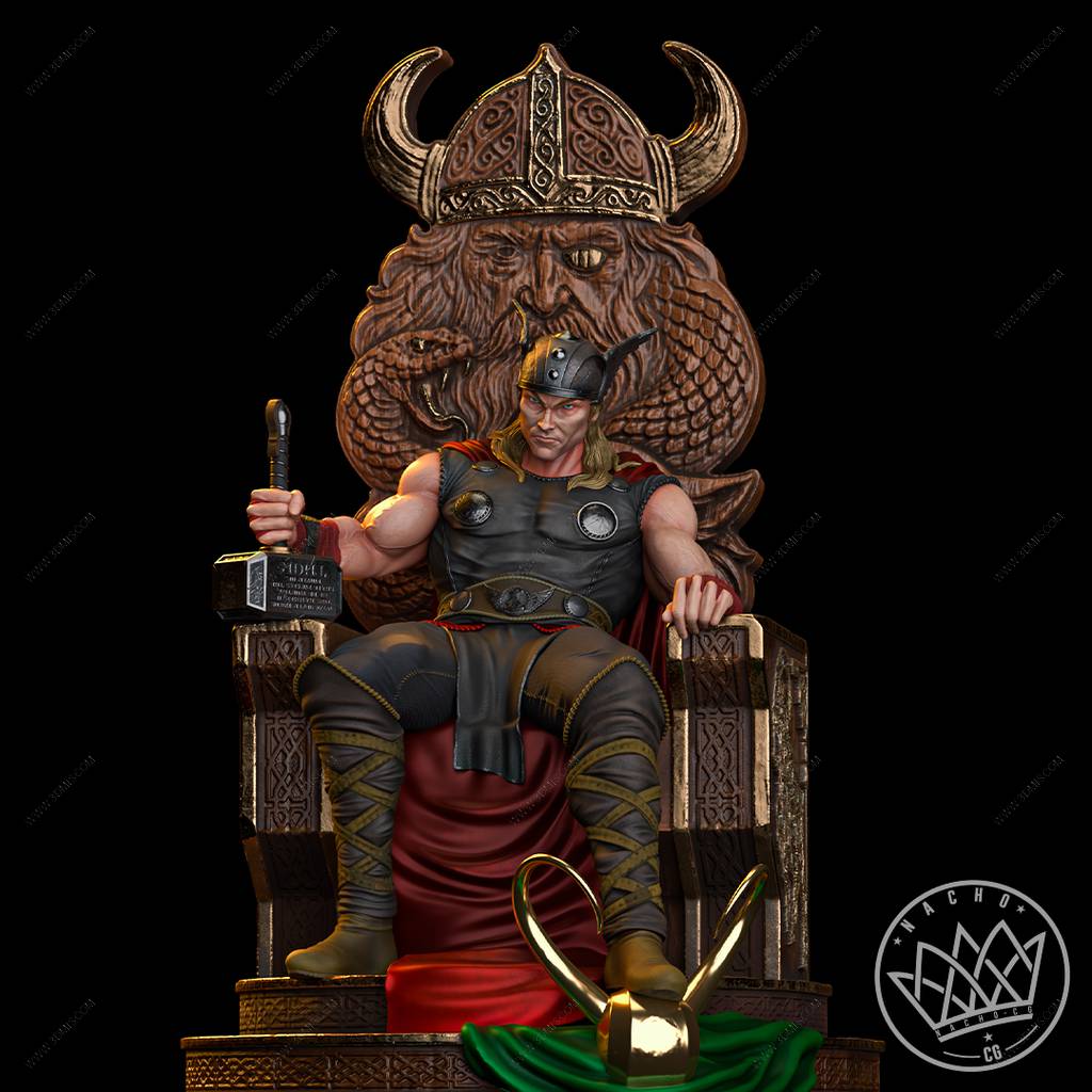 P站图纸印象馆 Nacho CG 雷神托尔 托尔 Nacho CG 雷神托尔 托尔