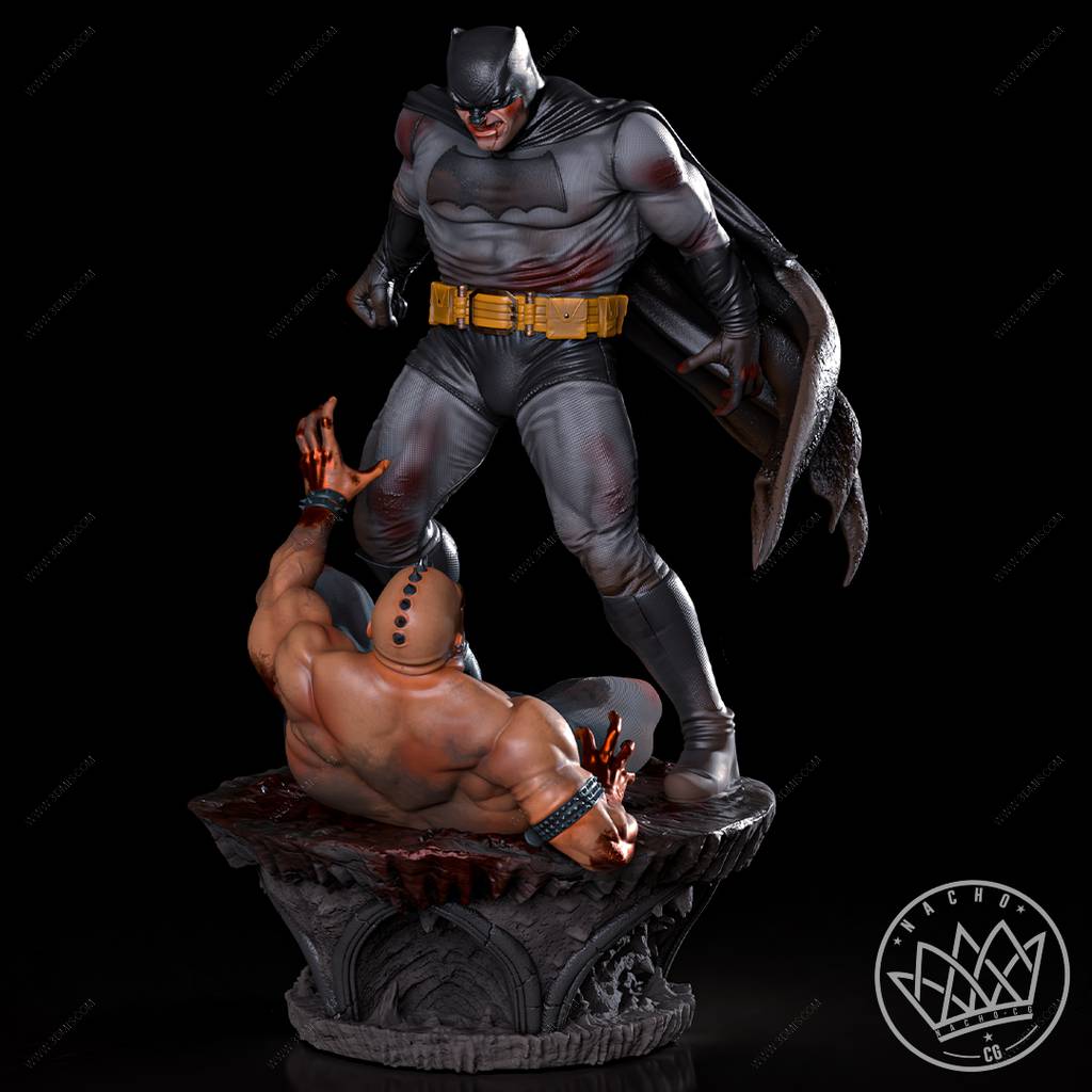 P站图纸印象馆 Nacho CG DC漫画 蝙蝠侠 黑暗骑士 Nacho CG DC漫画 蝙蝠侠 黑暗骑士