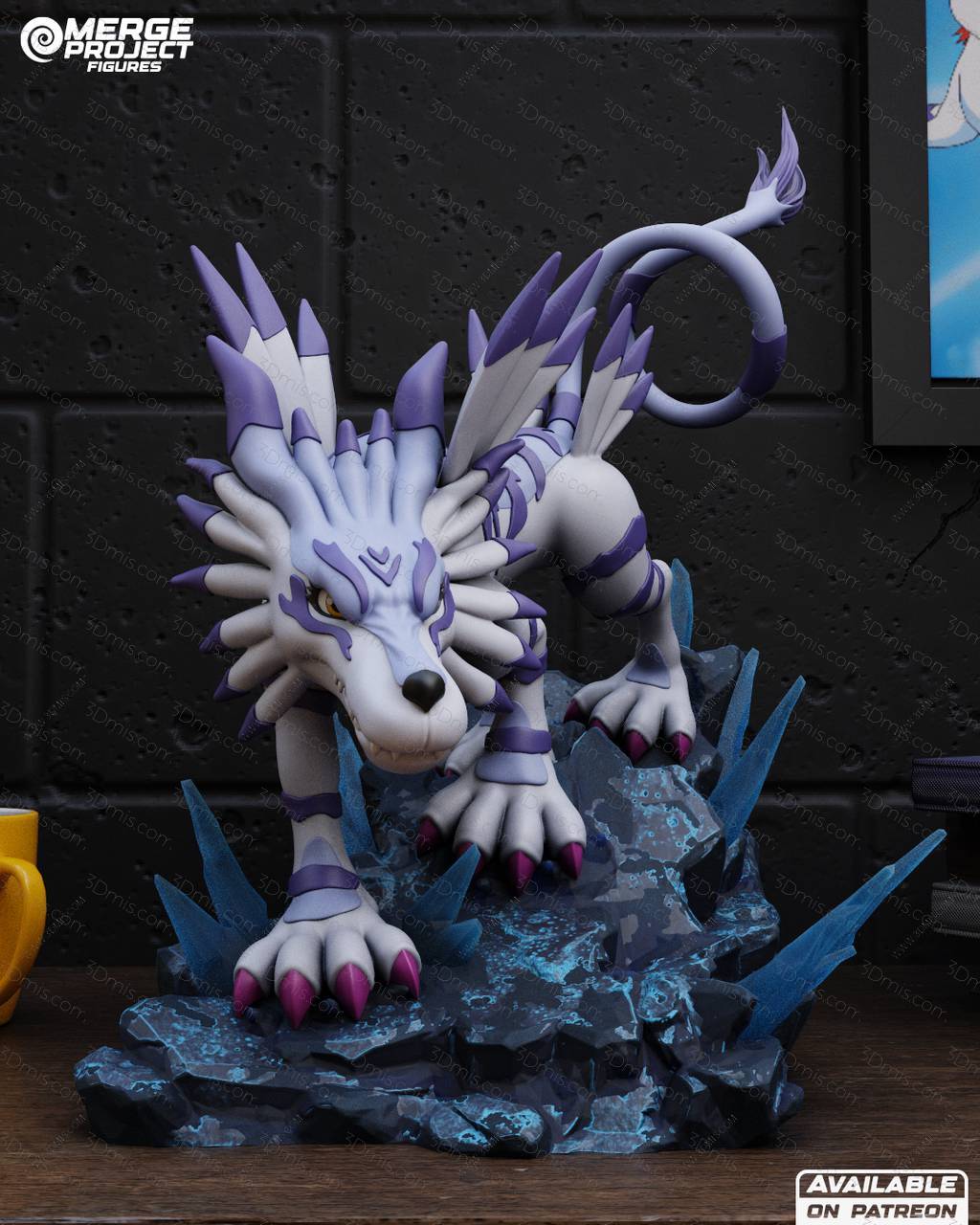 P站图纸印象馆 MPF 数码兽最前线 兽人加鲁鲁兽 MPF 数码兽最前线 兽人加鲁鲁兽