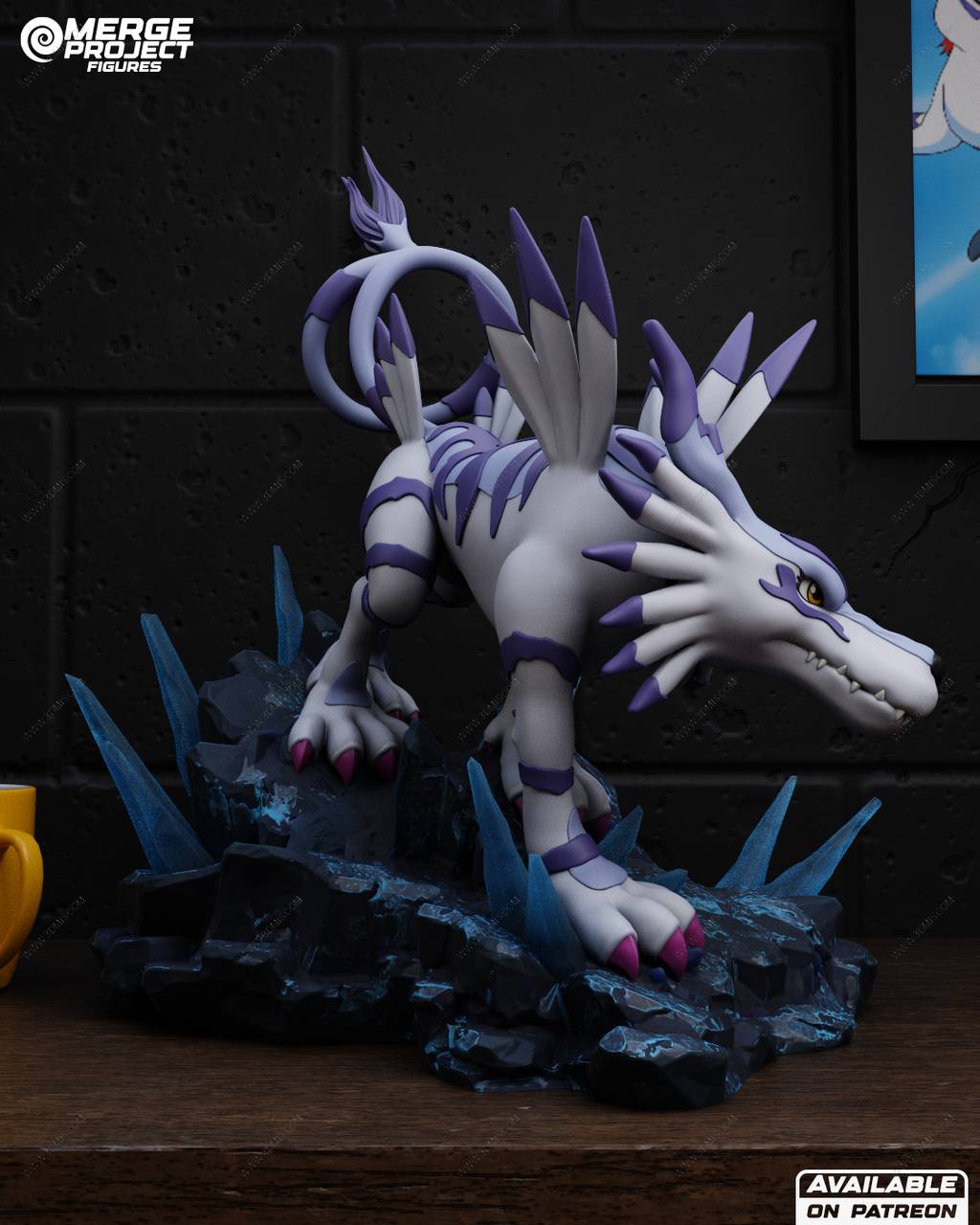 P站图纸印象馆 MPF 数码兽最前线 兽人加鲁鲁兽 MPF 数码兽最前线 兽人加鲁鲁兽