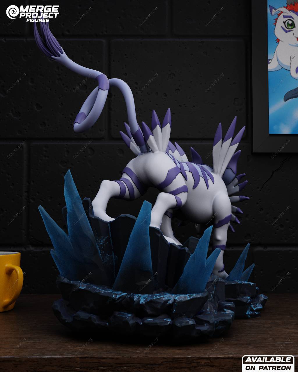 P站图纸印象馆 MPF 数码兽最前线 兽人加鲁鲁兽 MPF 数码兽最前线 兽人加鲁鲁兽