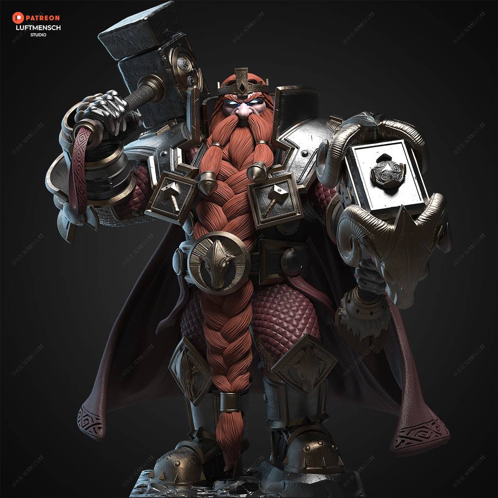 P站图纸印象馆 LuftMensch 魔兽世界 麦格尼·铜须 LuftMensch 魔兽世界 麦格尼·铜须