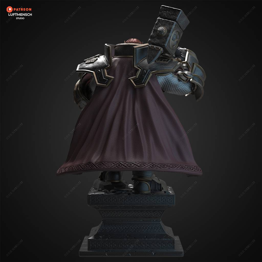 P站图纸印象馆 LuftMensch 魔兽世界 麦格尼·铜须 LuftMensch 魔兽世界 麦格尼·铜须