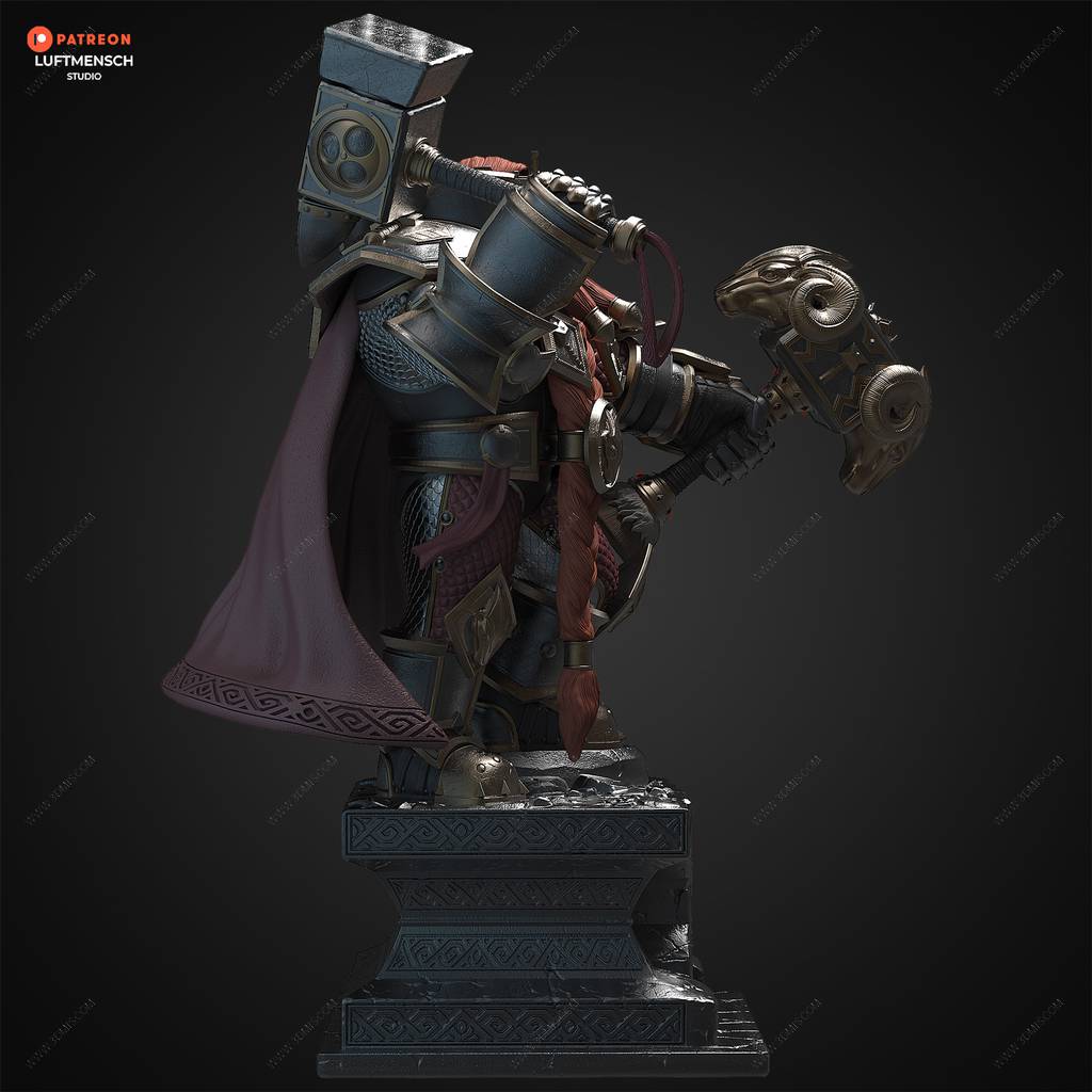 P站图纸印象馆 LuftMensch 魔兽世界 麦格尼·铜须 LuftMensch 魔兽世界 麦格尼·铜须