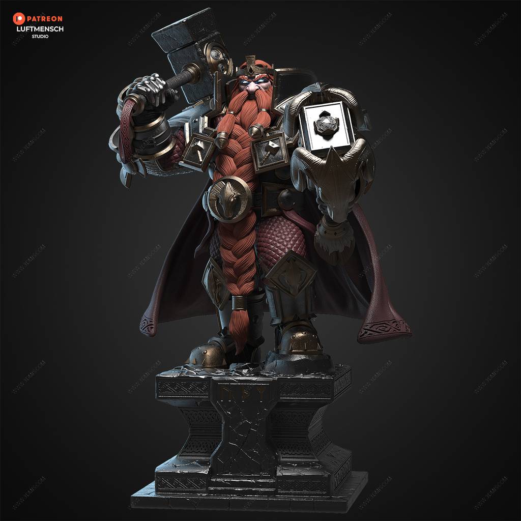 P站图纸印象馆 LuftMensch 魔兽世界 麦格尼·铜须 LuftMensch 魔兽世界 麦格尼·铜须