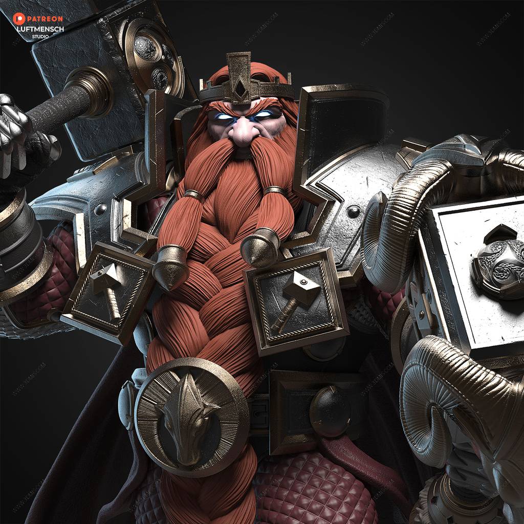 P站图纸印象馆 LuftMensch 魔兽世界 麦格尼·铜须 LuftMensch 魔兽世界 麦格尼·铜须