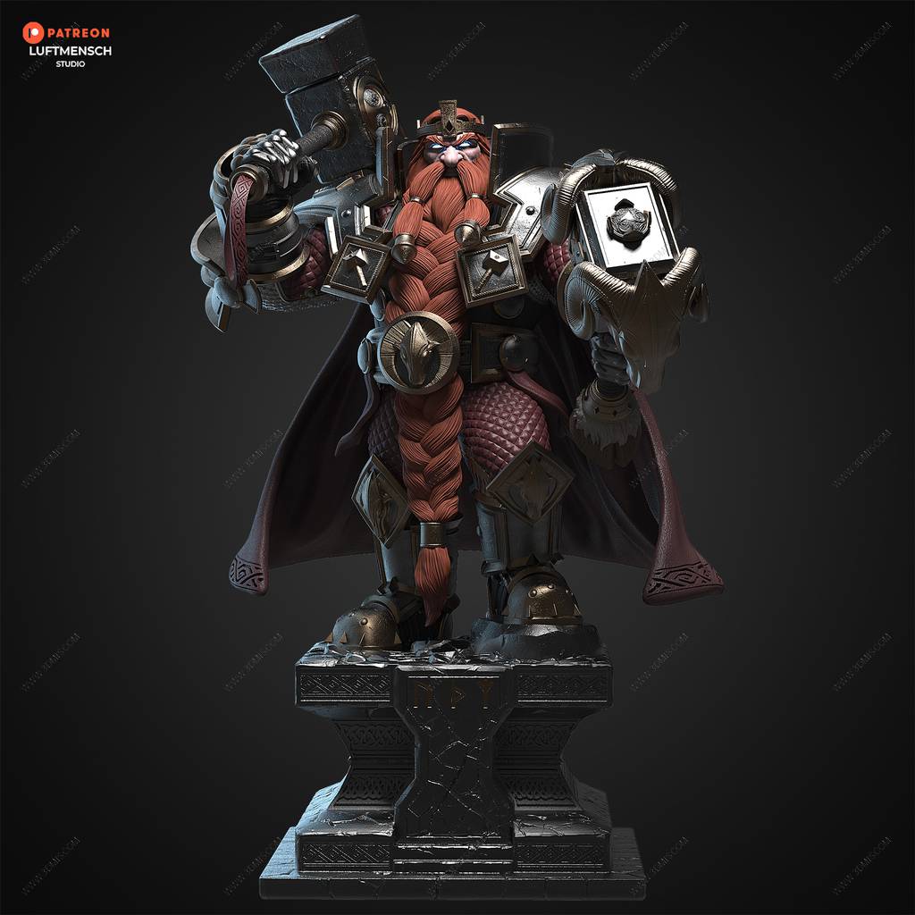 P站图纸印象馆 LuftMensch 魔兽世界 麦格尼·铜须 LuftMensch 魔兽世界 麦格尼·铜须