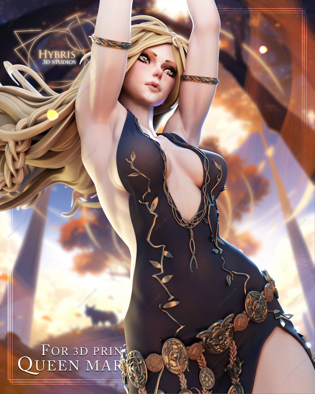 P站图纸印象馆 Hybris 艾尔登法环 玛莉卡 Hybris 艾尔登法环 玛莉卡