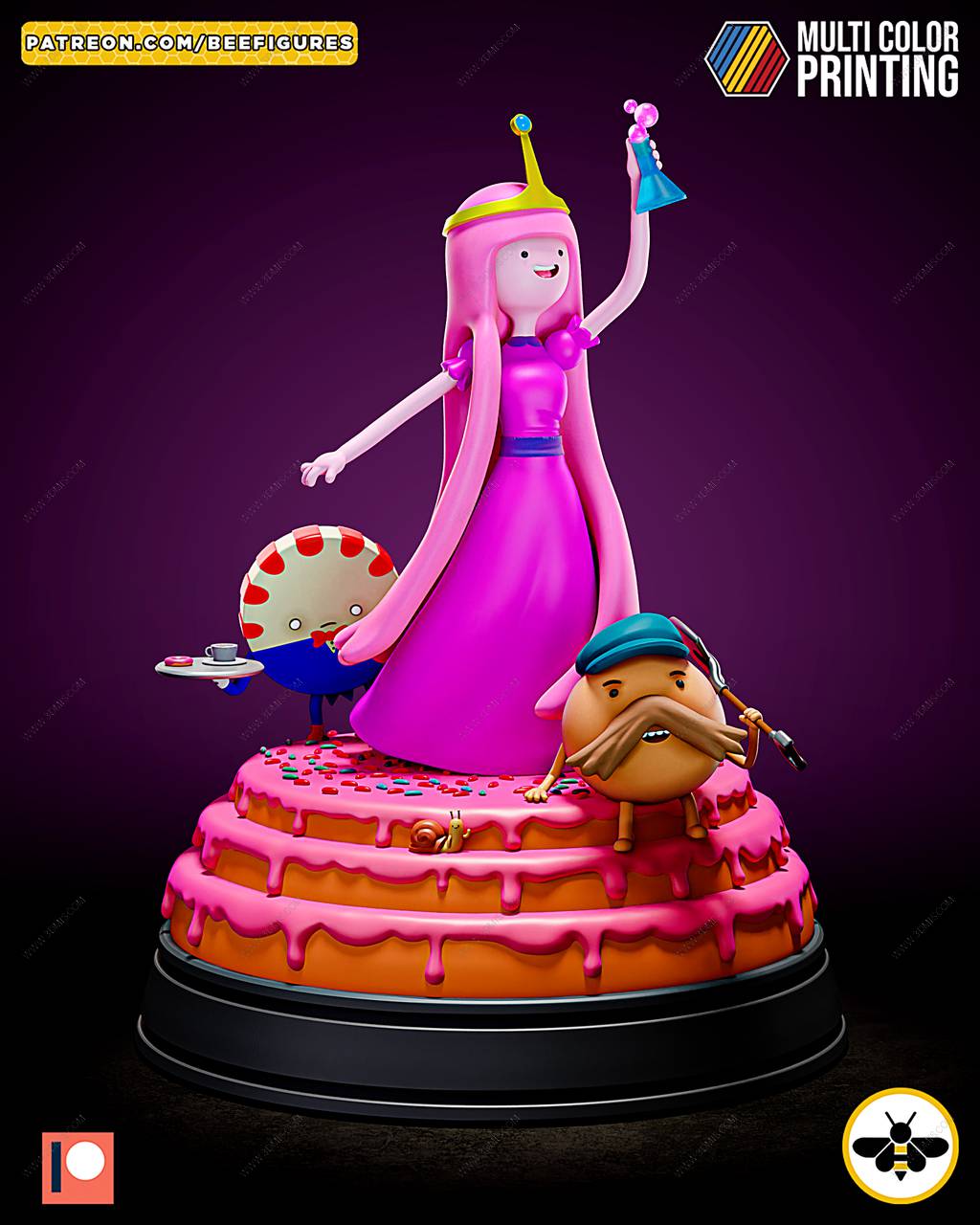 P站图纸印象馆 Bee Figures 探险时光 泡泡糖公主 Bee Figures 探险时光 泡泡糖公主