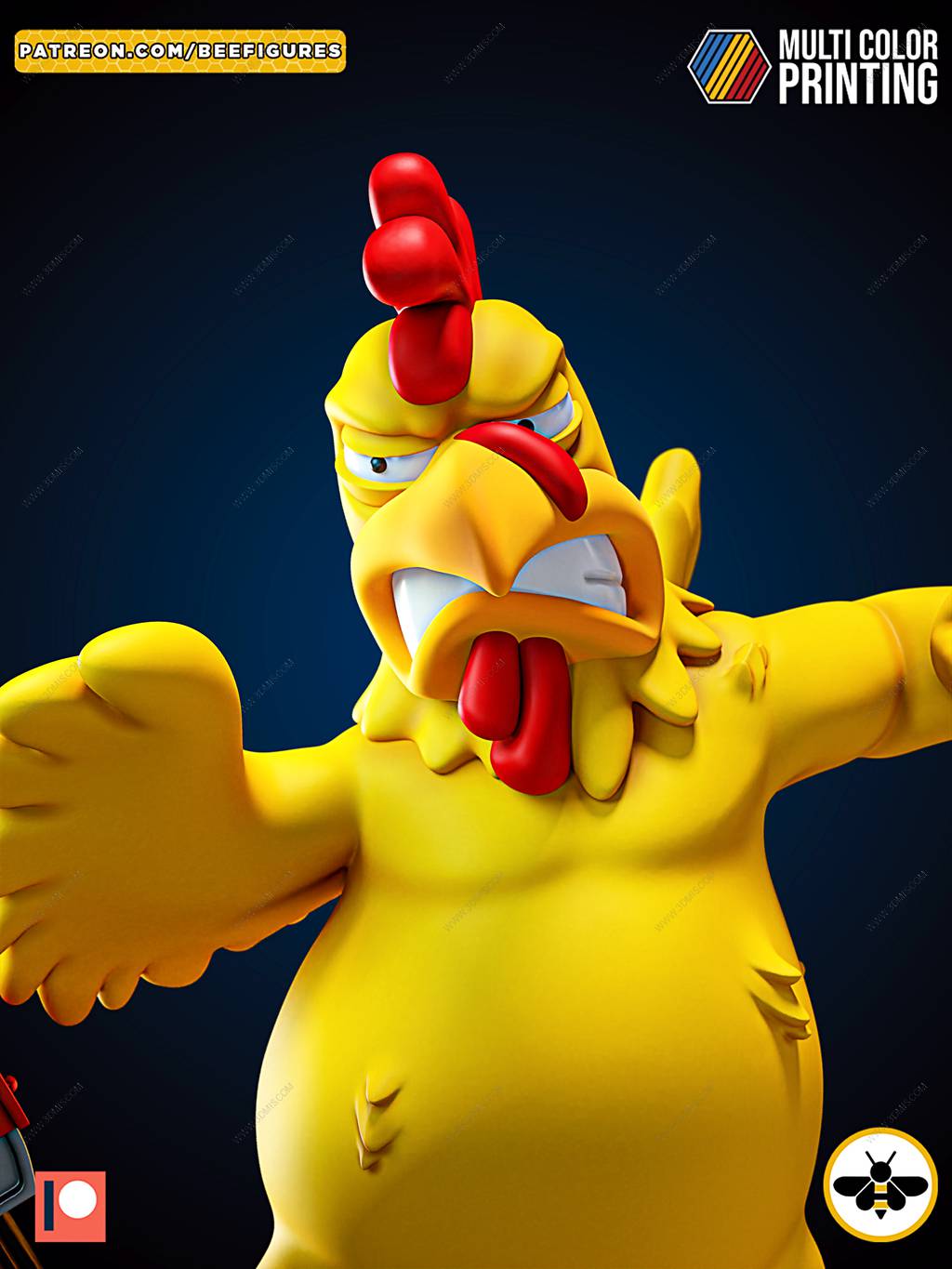 P站图纸印象馆 Bee Figures 恶搞之家 彼得·格里芬与巨型鸡厄尼 Bee Figures 恶搞之家 彼得·格里芬与巨型鸡厄尼