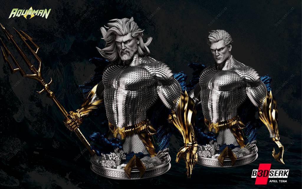 P站图纸印象馆 B3DSERK DC漫画 亚瑟·库瑞 B3DSERK DC漫画 亚瑟·库瑞