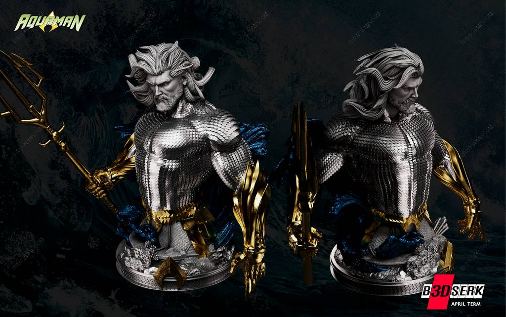 P站图纸印象馆 B3DSERK DC漫画 亚瑟·库瑞 B3DSERK DC漫画 亚瑟·库瑞