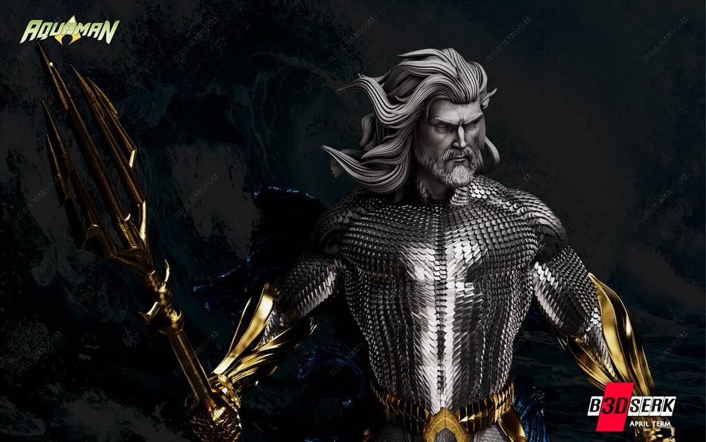 P站图纸印象馆 B3DSERK DC漫画 亚瑟·库瑞 B3DSERK DC漫画 亚瑟·库瑞