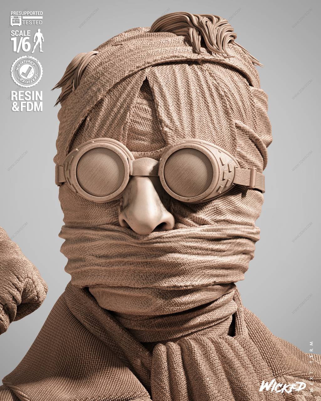 P站图纸印象馆 3DWicked 无形人 3DWicked 无形人