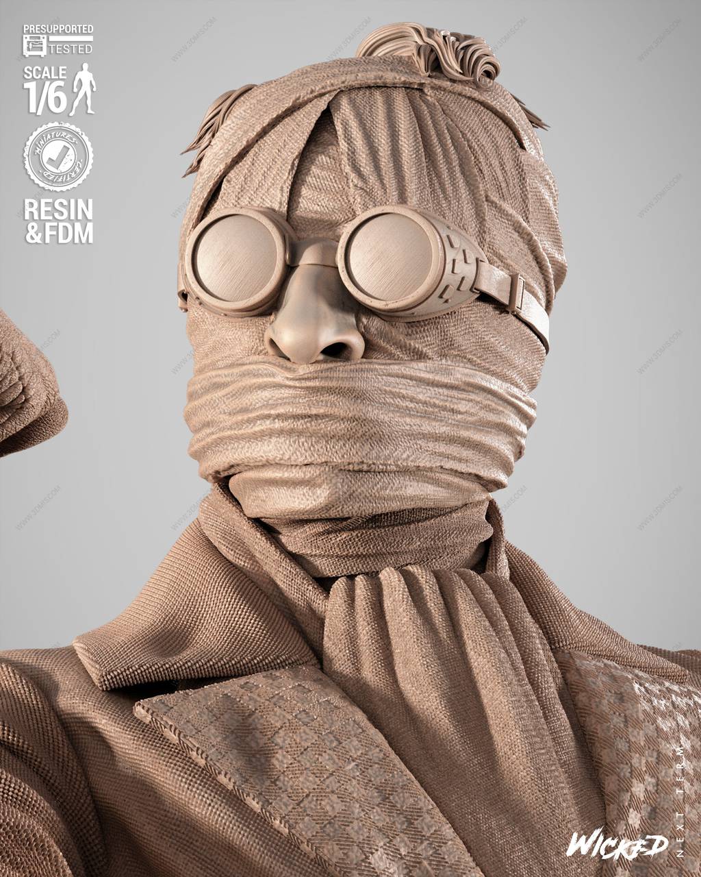 P站图纸印象馆 3DWicked 无形人 3DWicked 无形人