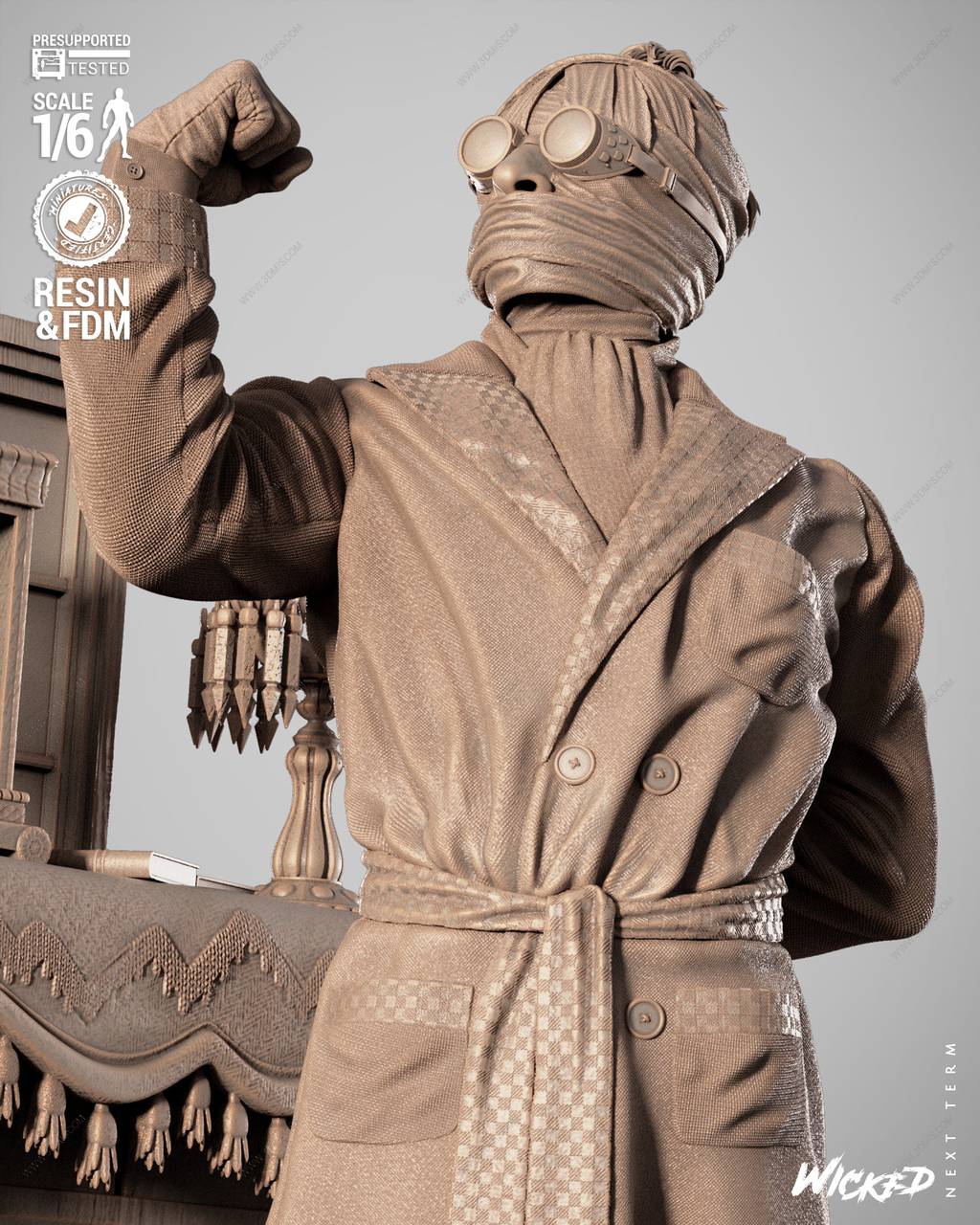 P站图纸印象馆 3DWicked 无形人 3DWicked 无形人