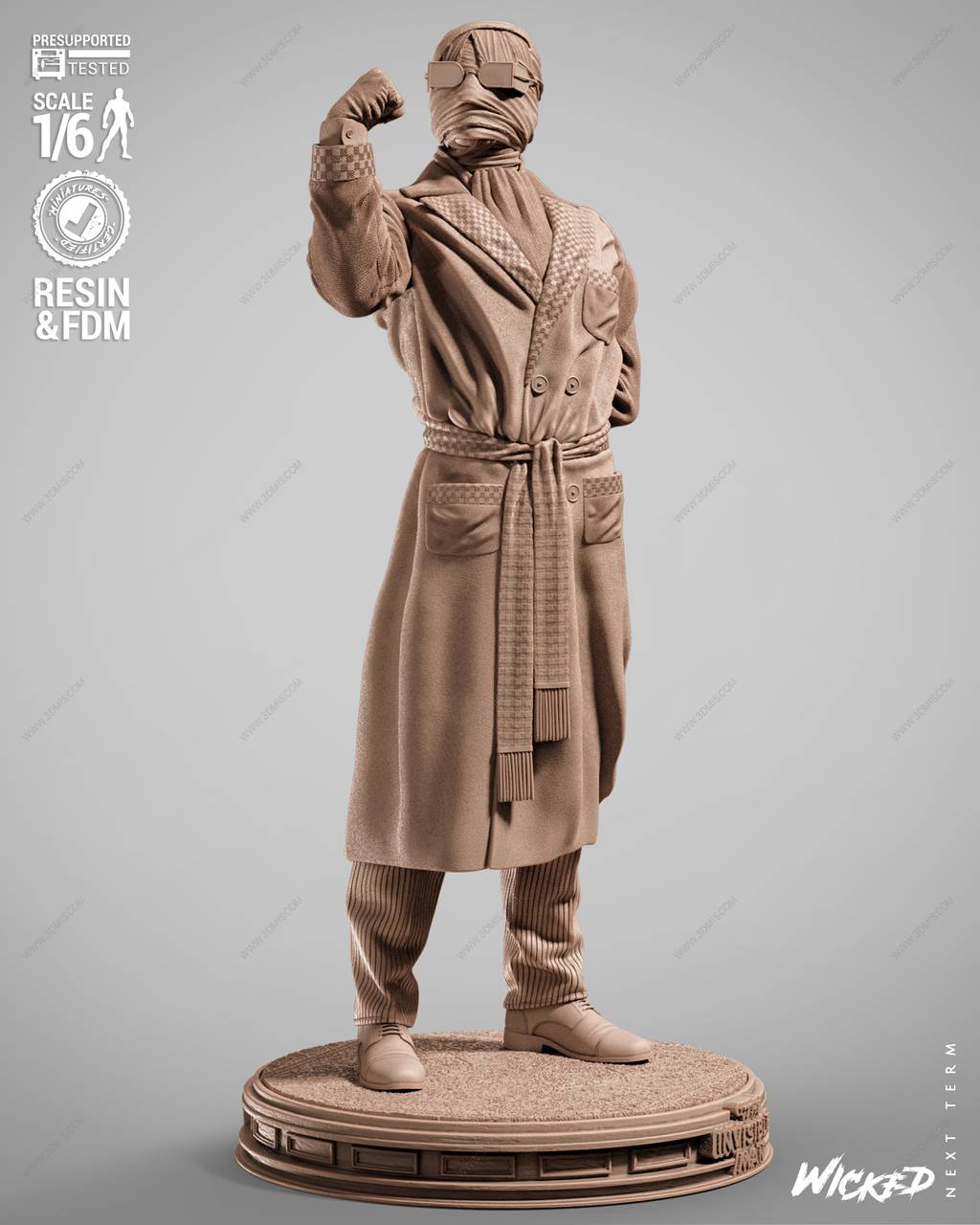 P站图纸印象馆 3DWicked 无形人 3DWicked 无形人