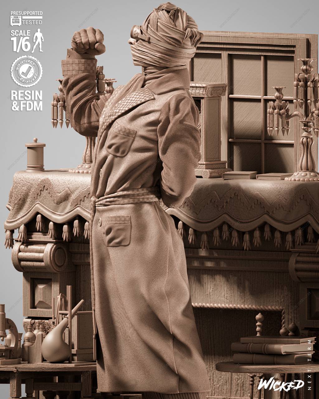 P站图纸印象馆 3DWicked 无形人 3DWicked 无形人