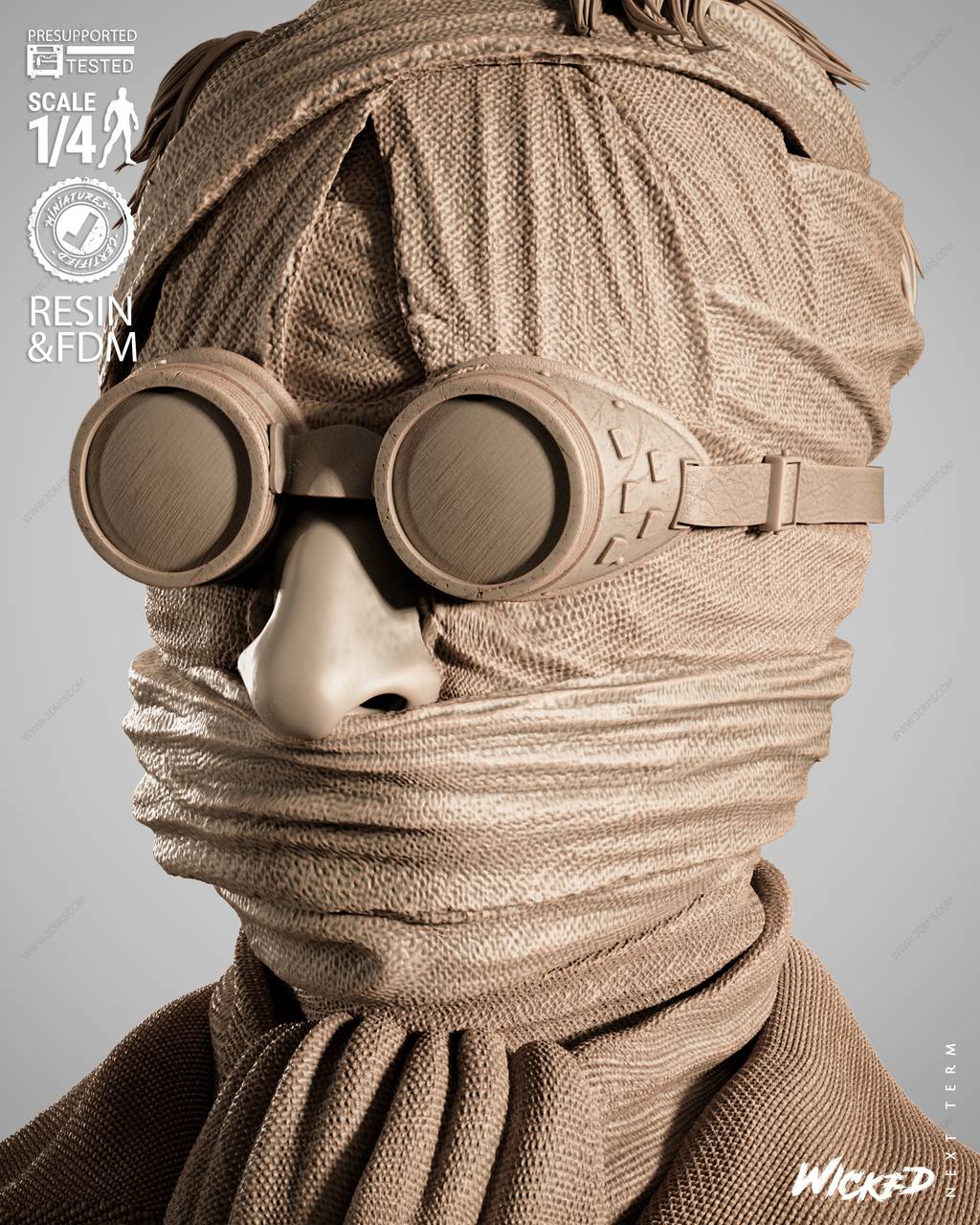 P站图纸印象馆 3DWicked 无形人 3DWicked 无形人