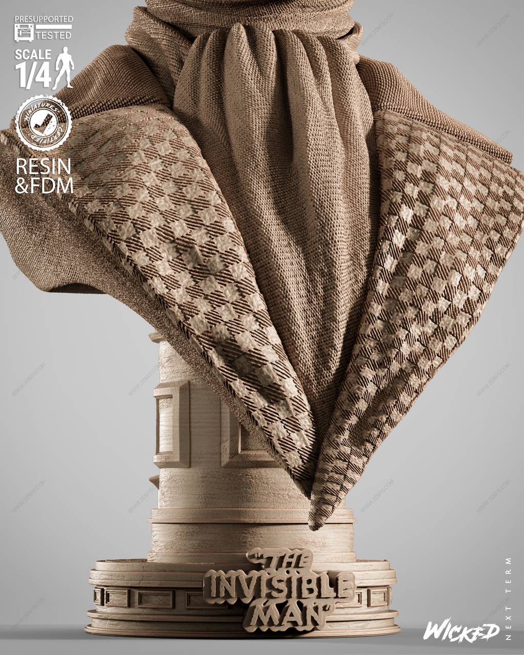 P站图纸印象馆 3DWicked 无形人 3DWicked 无形人