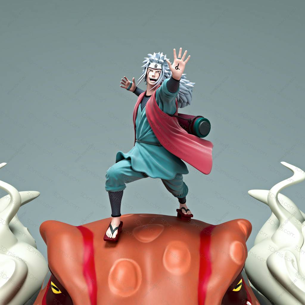 P站图纸印象馆 火影忍者 自来也 火影忍者 自来也